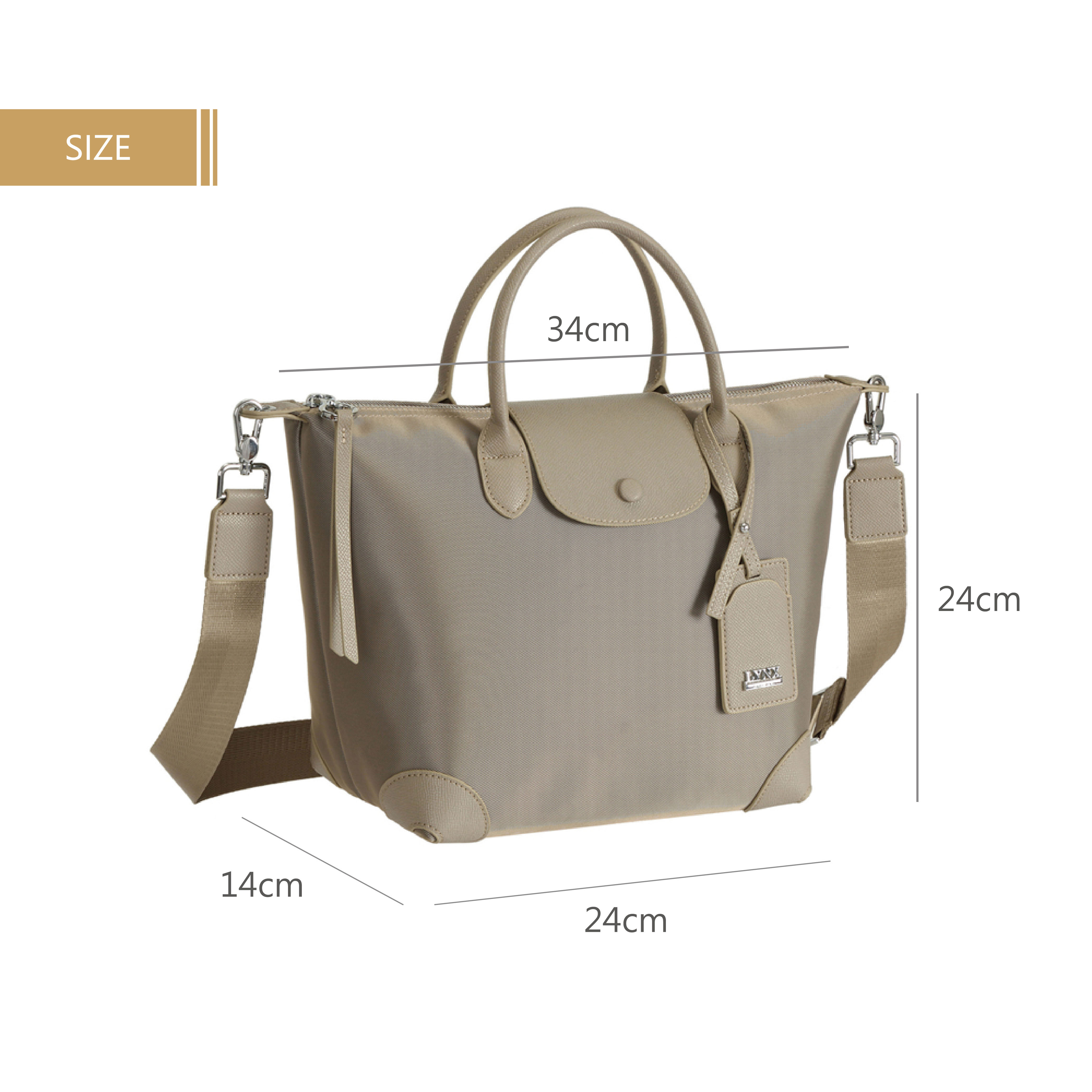 【Lynx美國山貓】2024年底出清大特賣!全網最低價! 『大後背升級版2.0』或『時尚真皮水餃包』任選任搭均一價:圖片 16