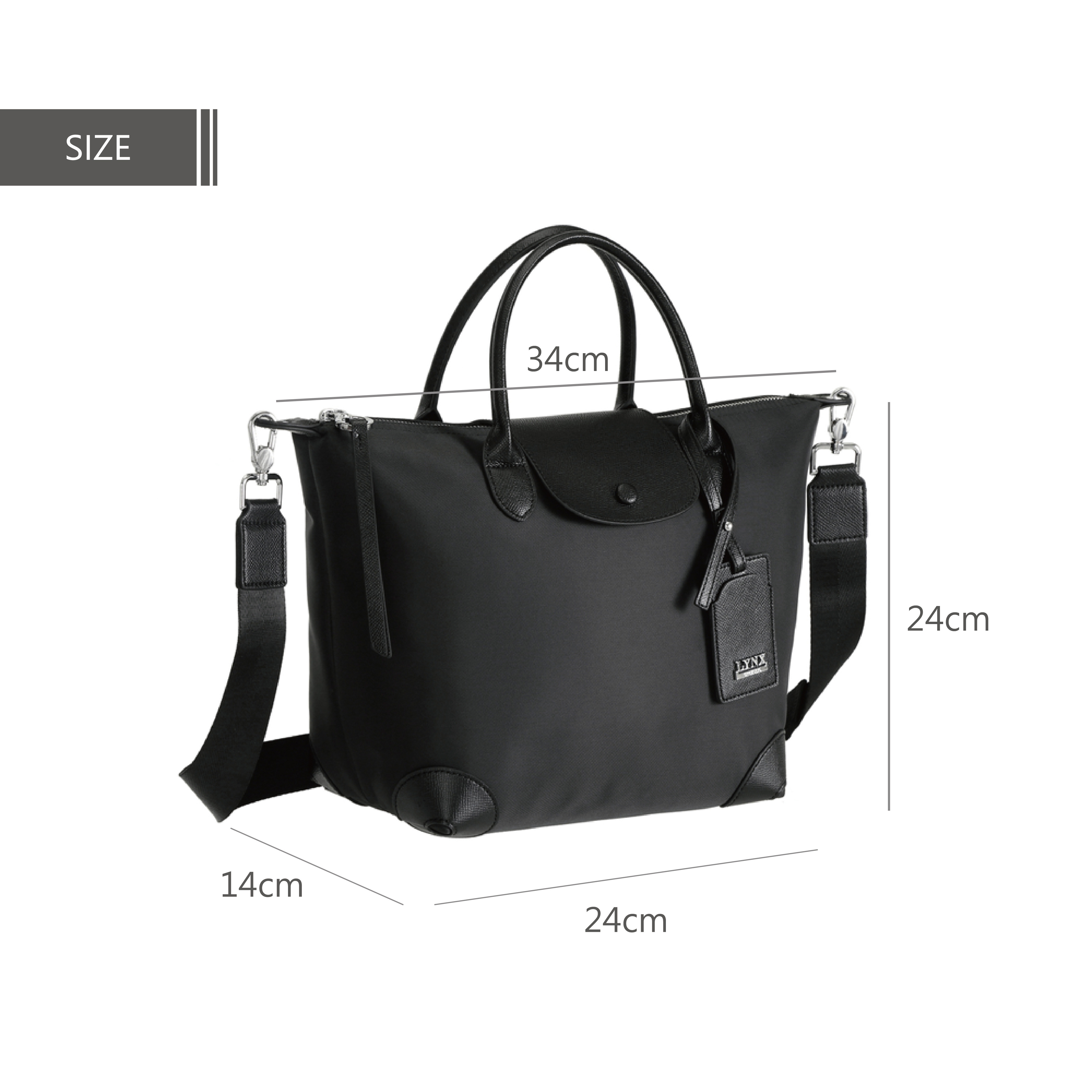 【Lynx美國山貓】2024年底出清大特賣!全網最低價! 『大後背升級版2.0』或『時尚真皮水餃包』任選任搭均一價:圖片 4