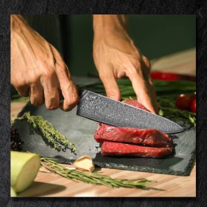 【大馬士革刀-米其林大廚最愛】外銷美國 廚師刀 主廚刀 67層鋼材 鋒利有韌性-鐵坊刀具嚴選